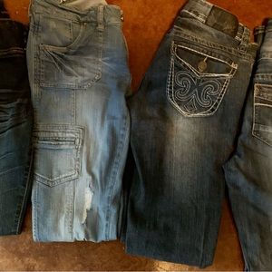 4 Pair size 7 Jeans